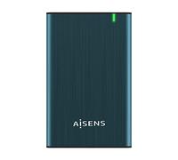 AISENS - ASE-2525PB - External Enclosure for 2.5" SATA A USB 2.0/USB 3.0/USB3.1 GEN1, Pacific Blue