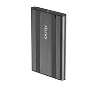 AISENS - ASE-2526GR - External Enclosure 2.5" 9.5Mm Sata A USB 3.0/Usb3.1 Gen1, Grey