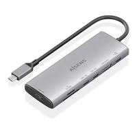 Aisens ASUC-7P031-GR- 1xHDMI- 1xUSB- 2xUSB Type-C- 1xLector Tarjetas- 1xUSB Type-C PD- Grey
