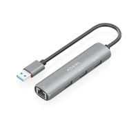 Aisens USB-A 3.0 Dock to RJ45 Hub 3xusb-a 15cm