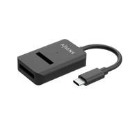 Aisens USB-C Dock M.2 Sata/Nvme-Usb3.1 Gen2 Black