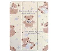 Aisenth Case for iPad Pro 12.9-inch 2018 - Cute Cartoon Slim Smart Magnetic Cover - Auto Wake/Sleep - Compatible with iPad Pro 12.9" 3th Gen Model No. A2014, A1895, A1876, A1983 (Star Bear)