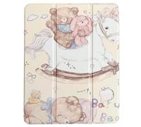 Aisenth Case for iPad Pro 12.9-inch 2018 - Cute Cartoon Slim Smart Magnetic Cover - Auto Wake/Sleep - Compatible with iPad Pro 12.9" 3th Gen Model No. A2014, A1895, A1876, A1983 (Pony Bear)
