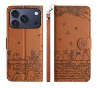 Aisenth Flip Case for iPhone 17 Pro Magnetic Wallet Cover With Card Holder