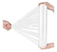 AISEY Stretch Wrap Roll Heavy Duty Plastic Moving Wrap 15" X 500FT