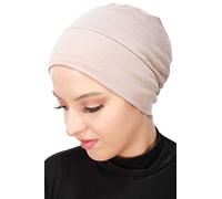 Aisha's Design Instant Turban Head Wraps, Bandanas for Women, Hijab Undercap, Turbans for Women, Chemo Headwear for Women UK, Turban Headbands for Women, Womens Turban, Mink Cancer Cap