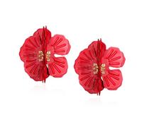 Aishgjia Flower Earrings for Women Big Statement Earrings for Women Floral Earrings Daisy Earrings, L, Metal, No Gemstone