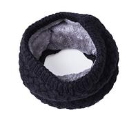 AISHNE Women knitted Snood Scarf Loop Infinity fur Neckerchief Lady Neck Warmer Wrap Scarves