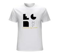 aishurou Men's LCD Soundsystem Baseball Tshirt T-Shirt White XL