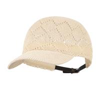 Aisi Women Men Summer Paper Straw Baseball Cap Fashion Beach Cap Woven Visor Sunhat Travel Outdoor Sports Cap