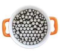 AISI304 Stainless Steel Ball 6.35mm 6.5mm 7mm 7.144mm Solid Bearing Balls Grade 100 High Precision Going(6.5mm,200pcs)
