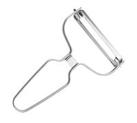 Aisikoo Extra Wide Vegetable Peeler, Heavy Duty Modern, Stainless Steel Blade & Handle, Silver, Non-Slip Grip, Ideal for Pumpkin & Kohlrabi