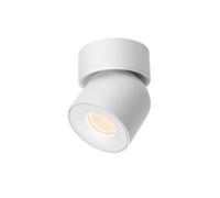 Aisilan White Ceiling Spotlights LED Dimmable 7W Warm White Rotatable Kitchen Spot Lights 360° Adjustable Single Ceiling Spot Lights for Kitchen, Living Room, Bedroom, Stairs, Corridor, Lounge