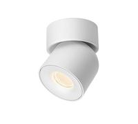 Aisilan White Ceiling Spotlights LED Dimmable 9W Warm White Rotatable Kitchen Spot Lights 360° Adjustable Single Ceiling Spot Lights for Kitchen, Living Room, Bedroom, Stairs, Corridor, Lounge