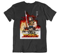 Aisili Conan The Barbarian 1982 Japanese Movie Poster Fan T Shirt Black L
