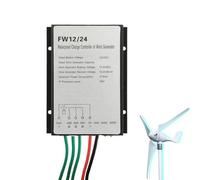 AISINILALAO 12V/24V/48V Wind Charge Waterproof Wind Turbine Charge Controller - IP65 Rated Outdoor Box, Full Protection for Marine & Harsh Environment Wind Power Installations(20000W),12V