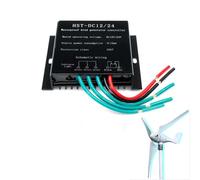 AISINILALAO 220V,16000W 12V 24V Wind Turbine Charge Controller, Wind Generator Controller IP67 Waterproof(Black,220V)