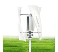 AISINILALAO 24V,1600W Maglev Axis Wind Turbine Generator Vertical Windmill 3-Phase Wind Power Turbine,12V 24V 48V Wind Turbine Generator Kit (With Controller)