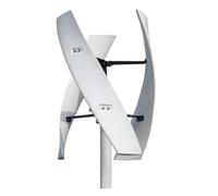 AISINILALAO 24V,9000W No Noise Vertical Magnetic Wind Generator, 3 Blades with MPPT Controller 2.5M/S Start Wind Speedvertical Axis Wind Turbine for Outdoor Garden