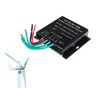 AISINILALAO 3000W-6000W 12V/24V Wind Charge Regulator, Waterproof MPPT Wind Generator Charge Controller for Marine, RV, Off-Grid Renewable Energy,24V