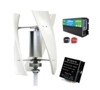 AISINILALAO 3500W Wind Turbine Generator 12V 24V 48V, Portable Windmill for RV, Boat, Trailer, Van And Outdoor Off-Grid Charging, Low Start Speed 2.5M/S,24V