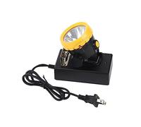 AISINILALAO 3W Super Bright LED Mining Headlamp - Rechargeable Waterproof Cap Lamp for Hard Hat, Explosion-Proof Underground Miner Light for Tunnel, Coal Mine, Construction Work
