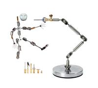 AISINILALAO DIY Stop Motion Armature Kits,Metal Puppet Figure with 12CM-20CM for Character Design Creation,Stop Motion Animation Rigging,18CM