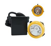 AISINILALAO Safety Mining Light Professional Rechargeable Mining Headlamp, 1+6 LED Super Bright Hard Hat Cap Lamp, Explosion-Proof Waterproof Headlight (Black),12000mah