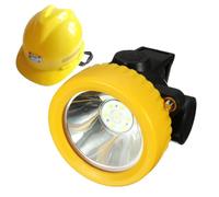 AISINILALAO Super Bright LED Miner Lamp 2200Mah Waterproof Head Torch Flashlight Explosion Proof Hard Hat Cap Headlight Camping Hiking Mining Headlamp