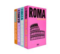 AISLE 3 ESSENTIALS A3E Preppy Decorative Book Set with Storage, Trendy & Vibrant, 9.8 x 6.7 x 1.4 inches (Set of 4)