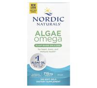 {Aisle K} Nordic Naturals | Algae Omega- 715mg Omega 3 | 1 x 120 softgels
