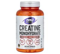 {Aisle K} NOW Foods | Creatine Monohydrate- 750mg | 1 x 240 vcaps