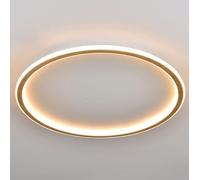 Aisle Led Ceiling Lights 11.4In Round 3-Color Chandelier Modern Lamp 24W Acrylic Shade with Imitation Texture Compatible with Bedroom Hallway,Luxury