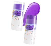 Aislor 15g Metallic Pearl Pigment Stick Vibrant Glitter Powder for Body Face Painting Gradient Sheen Long Lasting Waterproof Cosmetic Makeup Art Purple One Size