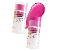 Aislor 15g Metallic Pearl Pigment Stick Vibrant Glitter Powder for Body Face Painting Gradient Sheen Long Lasting Waterproof Cosmetic Makeup Art Pink One Size