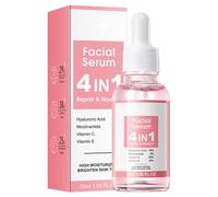 Aislor 30ML Lightweight Facial Essence for Women Girls Daily Hydration Boost Nourishing Serum Non Greasy Formula Glowing Skin Care Beauty Essential for All Day Freshness Pink One Size