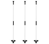 Aislor 83cm Golf Practice Flagpole, Green Flag, Flagpole Practice Set, Course Green Equipment, Hole Cup Flagpole Kit 3Pcs Flagpoles One Size