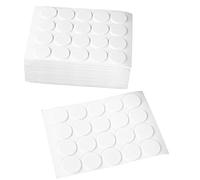 Aislor Candle Wick Stickers,Made of Heat Resistance Glue Adhere Steady in Hot Wax for Candle Making White 600Pcs