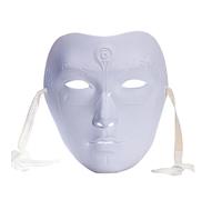 Aislor Japanese Kabuki Kitsune Masks for Men Women Children Masquerade Costume Prop Chinese Style Cosplay Masks Halloween Themed Party White One Size