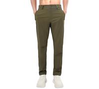 Aislor Men's Spring-Summer Golf Cool-Sense Casual Trousers, Wide-Leg Sport Pants Green M