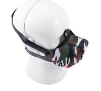 Aislor Neoprene Puppy Play Hood Dog Muzzle Mask - Adjustable Pup Hood Face Muzzle For Halloween Carnival Party Camouflage One Size