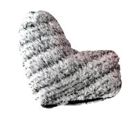 Aislor Plush Golf Putter Head Cover - Straight Design, L-Shaped, Thickened, 2 Color Choices Presented White Grey One Size