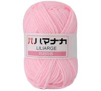 Aislor Soft Knitting Yarn Anti-Static Milk Cotton Wool DIY Craft Multicolor Crochet Accessory Light Pink One Size