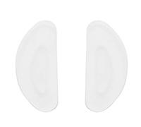 Aislor Soft Silicone Nose Pads, Self-Adhesive Anti-Slip Eyeglass Nose Pads, Thin Nosepads for Eyeglasses Sunglasses Glasses Clear 10 Pairs