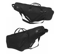 Aislor Universal Alto Sax Case - Handheld & Backpack, Thick Shock-Absorbing, Water-Repellent Black One Size