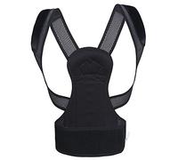 AISNXOQI Back Correction Belt Posture Corrector Back Support Straightener Adjustable Comfort Invisible Belt Adult Students Women Neck Shoulder Pain Relief Fully,White,XS