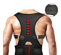 AISNXOQI Back Posture Corrector, Shoulder Posture Correction Magnet Corrects The Belt to Model The Body Sitting Posture Stretch Elastic to Prevent The Hunchback Corrects The Spine