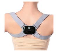AISNXOQI Intelligent Posture Correction Back Posture Corrector Children Back Support Body Posture Trainer Clavicle Back Trainer (Color : Upgrade Grey LCD)