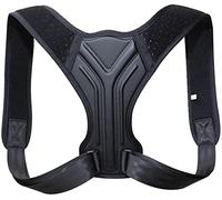 AISNXOQI Posture Corrector Back Brace Adjustable Posture Brace for Upper Back Shoulder Back Pain Relief Trainer Spine Corset Support (Color : Rose Red, Size : Large) Tools