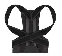 AISNXOQI Posture Corrector Back Brace Clavicle Support Stop Slouching Hunching Adjustable Trainer (Color : Black, Size : XX-Large) decorate